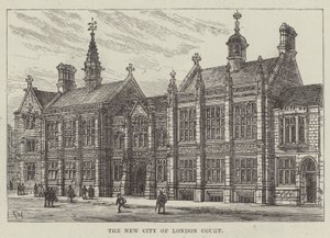 A nova cidade do Tribunal de Londres de Frank Watkins